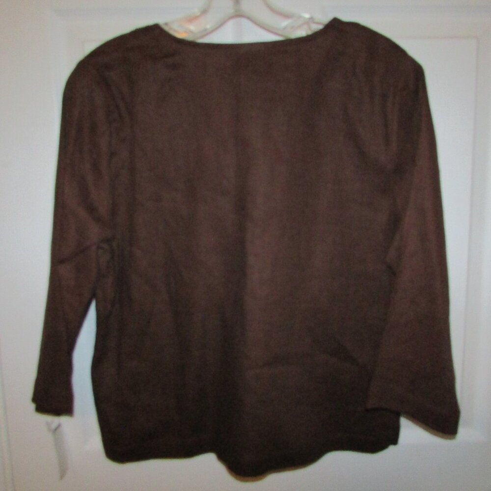 HOT COTTON Linen Top - Sz S - NEW - Picture 7 of 10